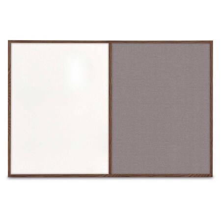 United Visual Products Slim Style Indoor Enclosed Radius Corkbo UVRDS42SB-GOLD-COBACC